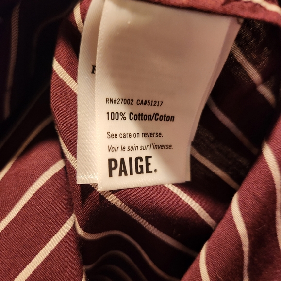 Paige Davlyn Button Down Shirt - Sz Med - Picture 8 of 8